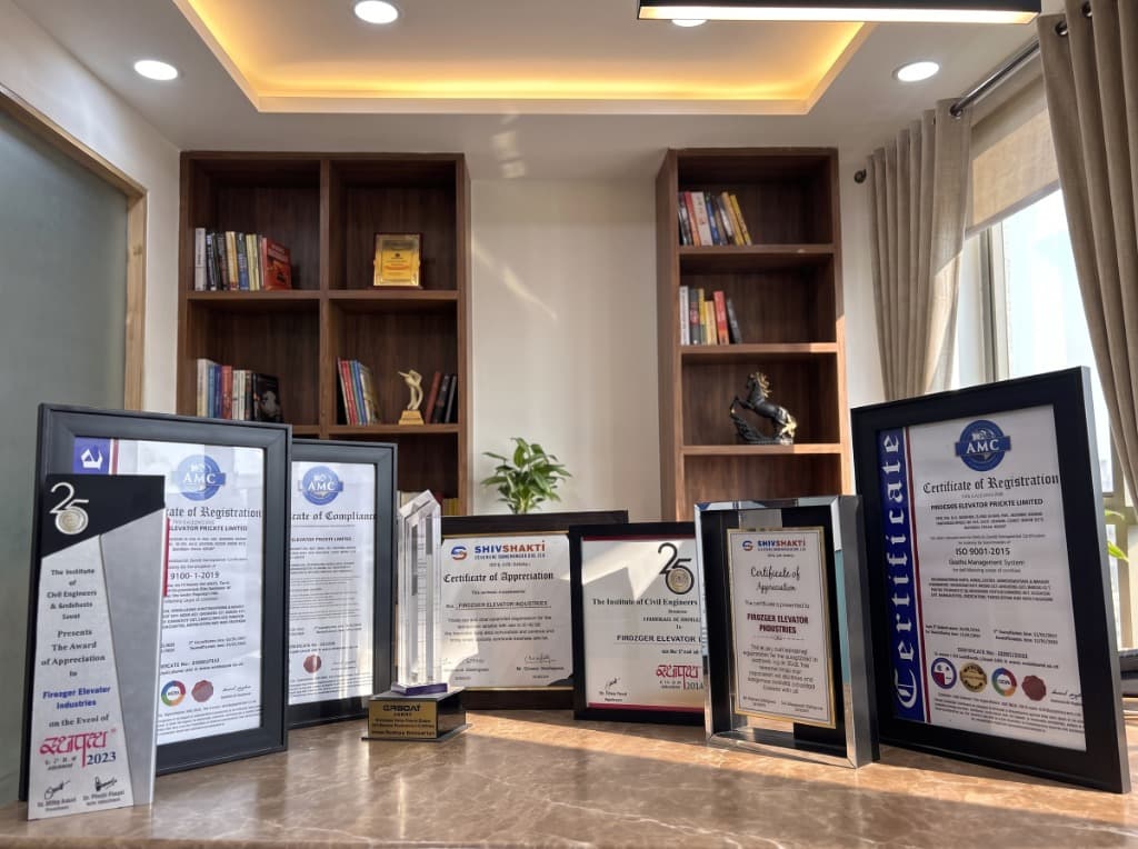 Physical Certificates and Awards Showcase